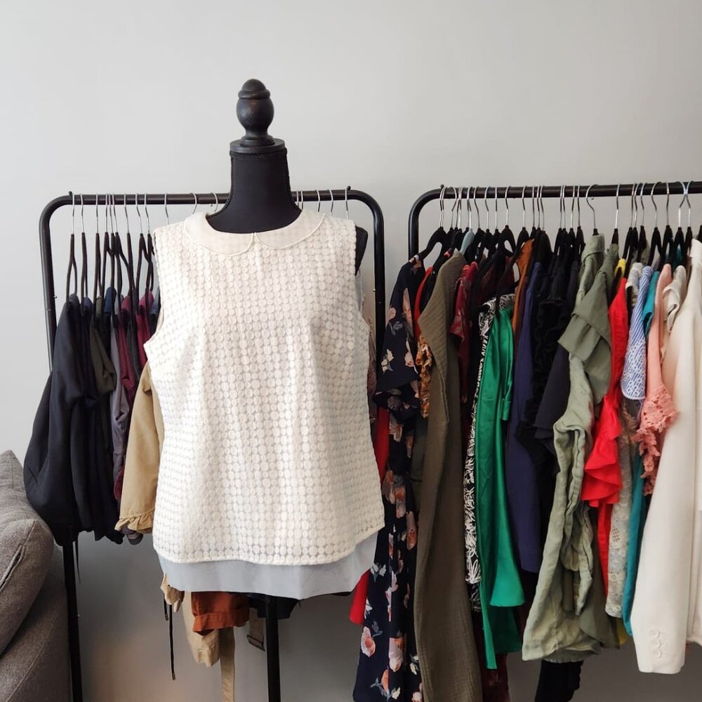 Brooks Brothers White Sleeveless Blouse